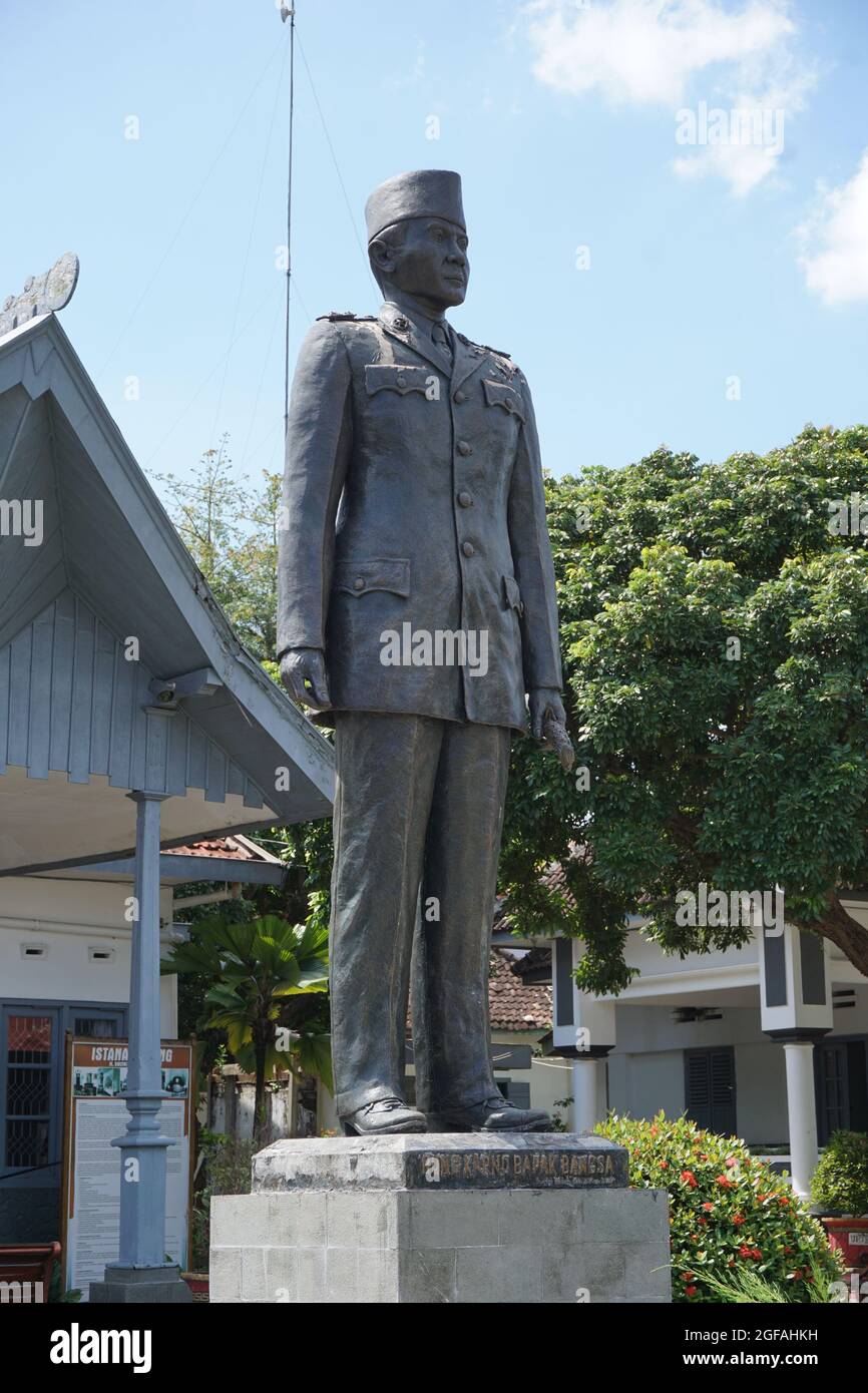 Die Statue von Bung Karno, Indonesiens erstem Präsidenten Stockfoto