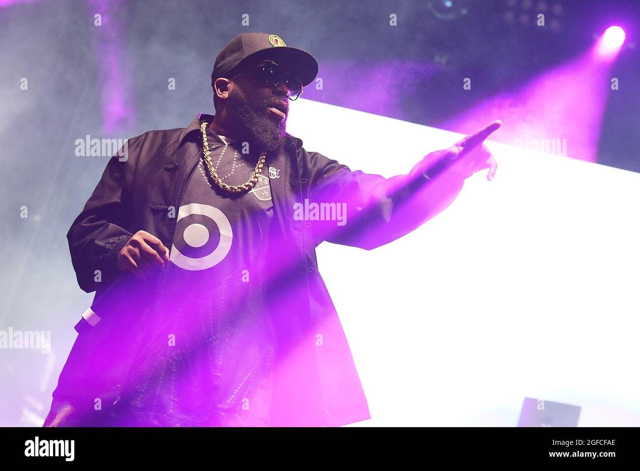 Los Angeles, USA. August 2021. Big Boi beim MLS All-Star Concert am 24. August 2021 in Los Angeles, CA, USA (Foto: JC Olivera/Sipa USA) Quelle: SIPA USA/Alamy Live News Stockfoto