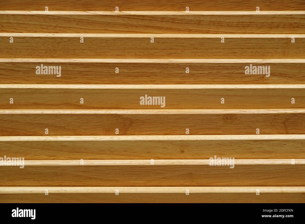 Überlappende Holzplanken Wand für abstrakten Hintergrund Stockfoto