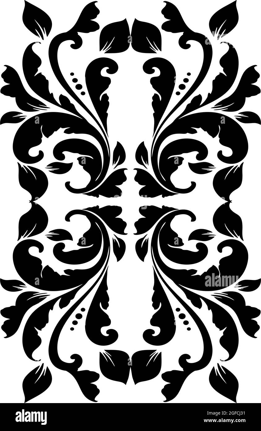 Ornament, gut für Stoffdruck Mustermaterial, Banner, Poster Stock Vektor