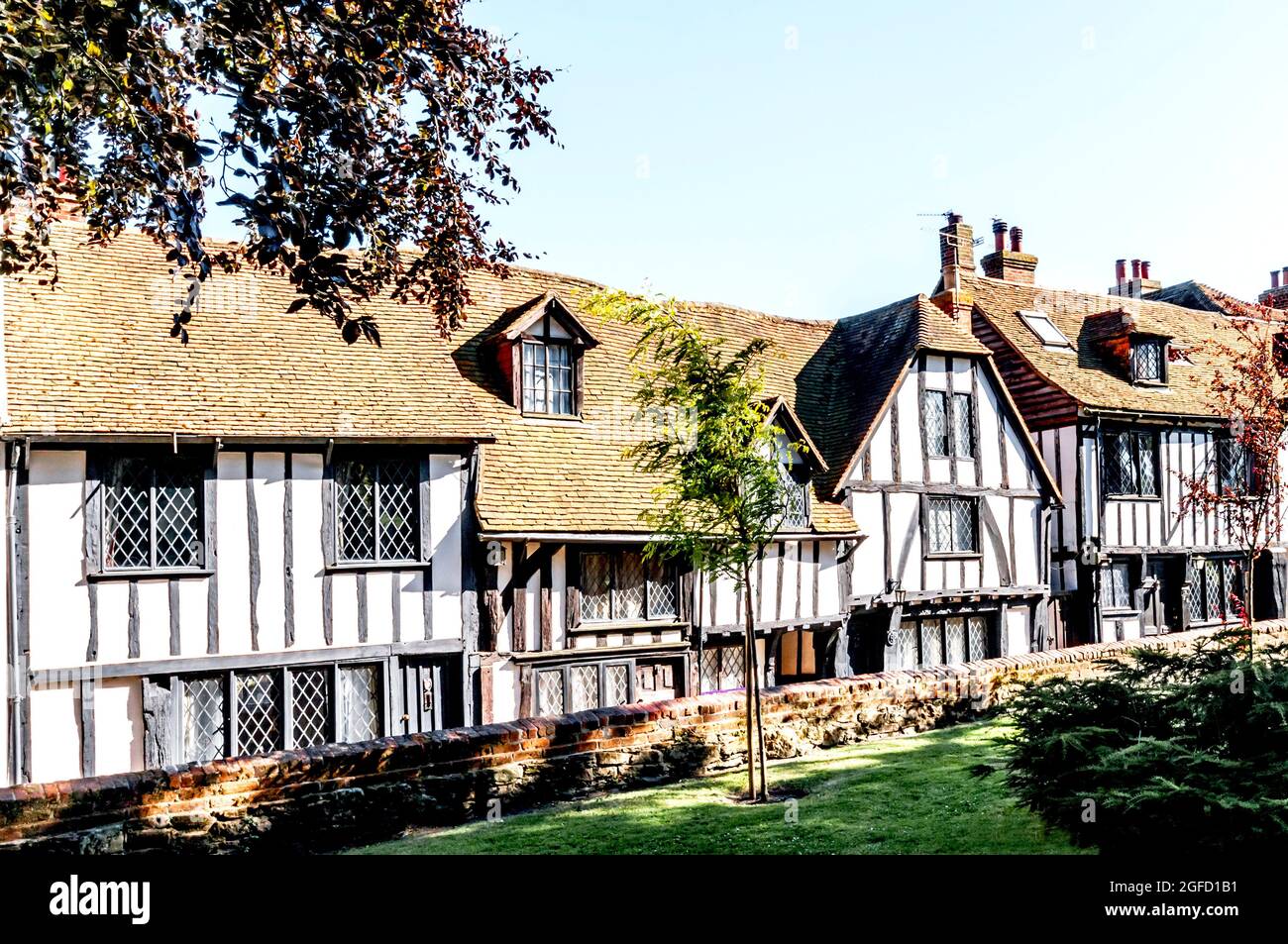 Rye (East Sussex, England): Church Square Stockfoto