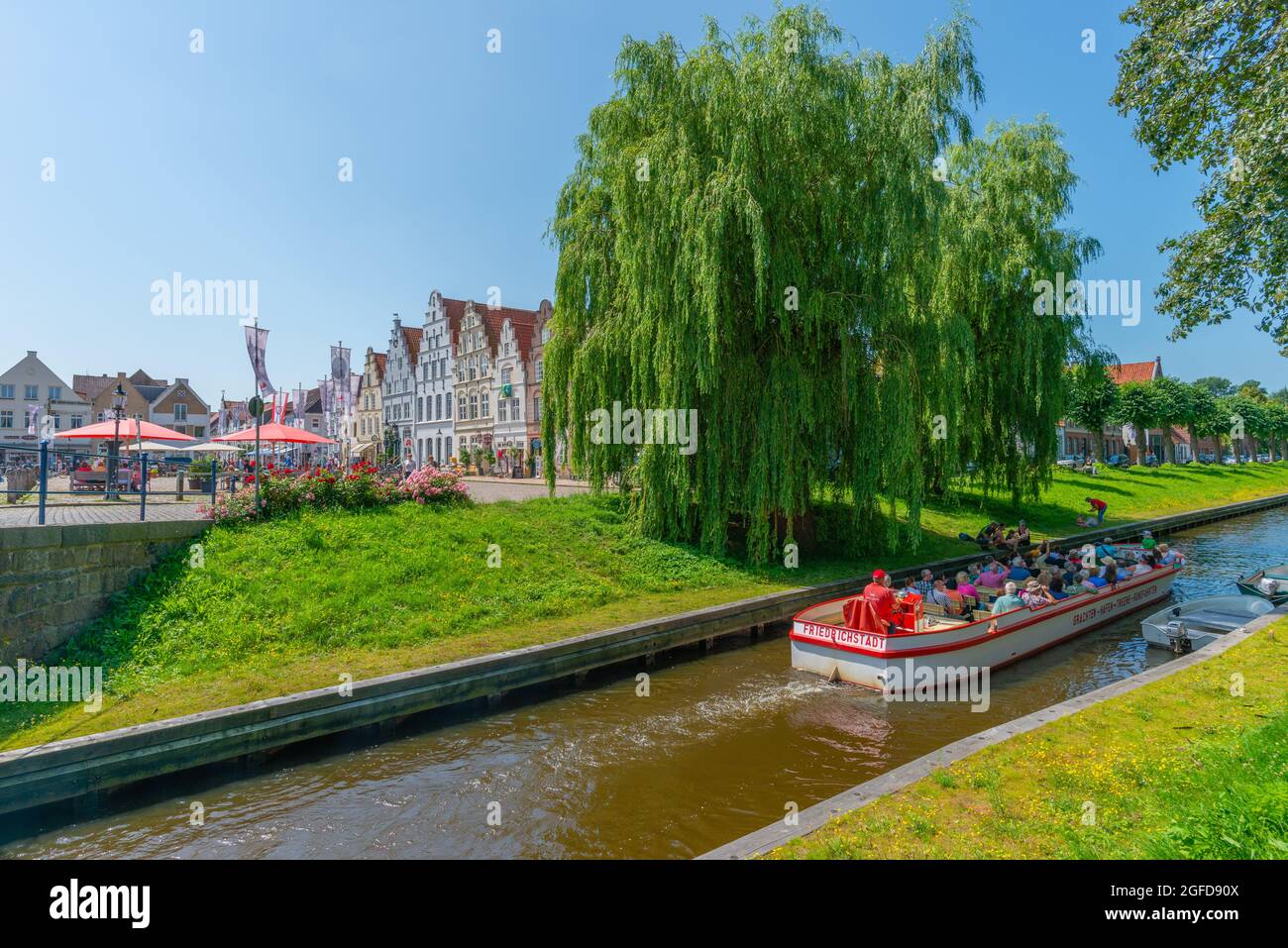 Friedrichstadt, Nordfriesland, Schleswig-Holstein, Deutschland Stockfoto