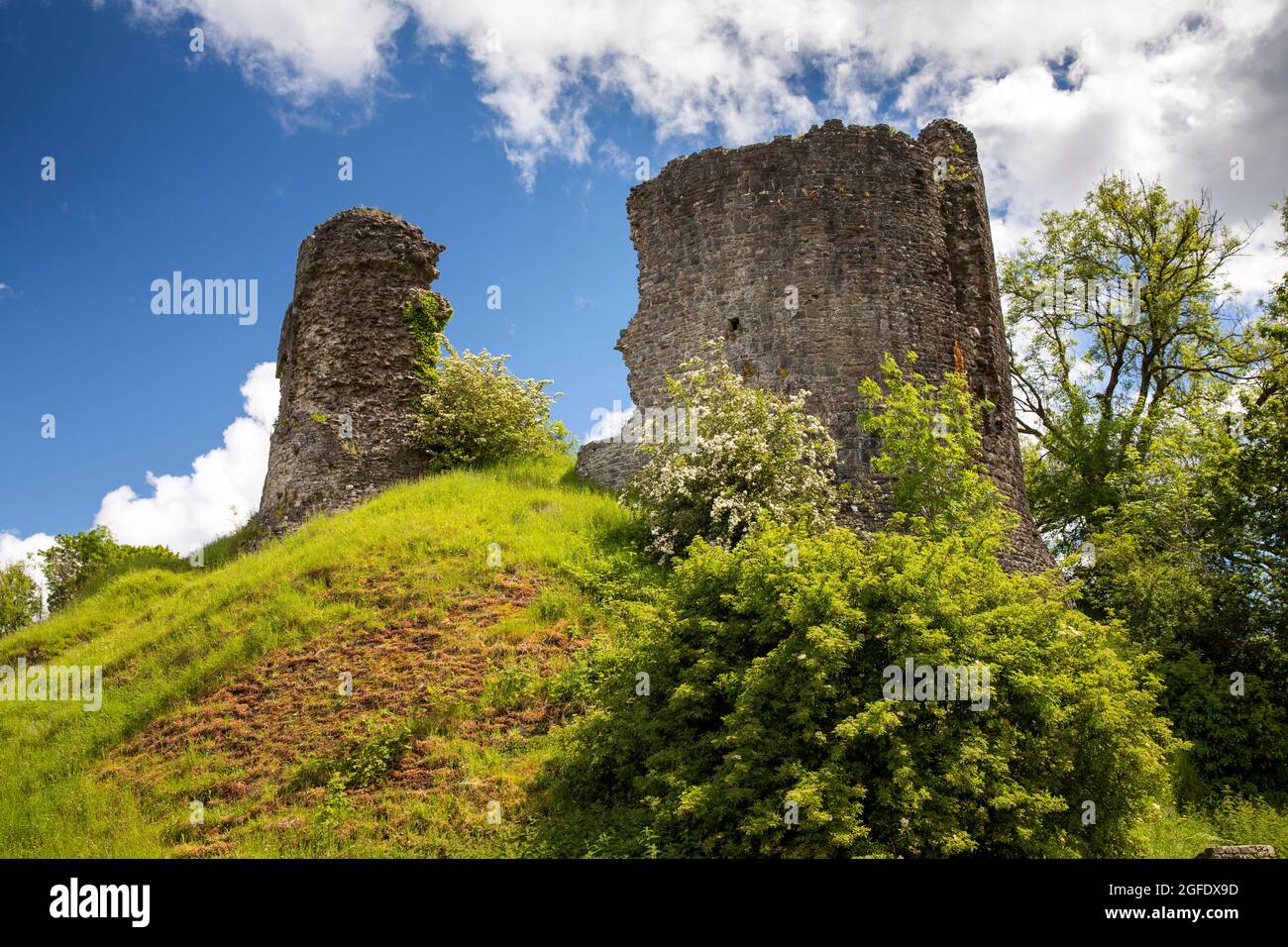 Großbritannien, Wales, Carmarthenshire, Llandovery, Castle Stockfoto