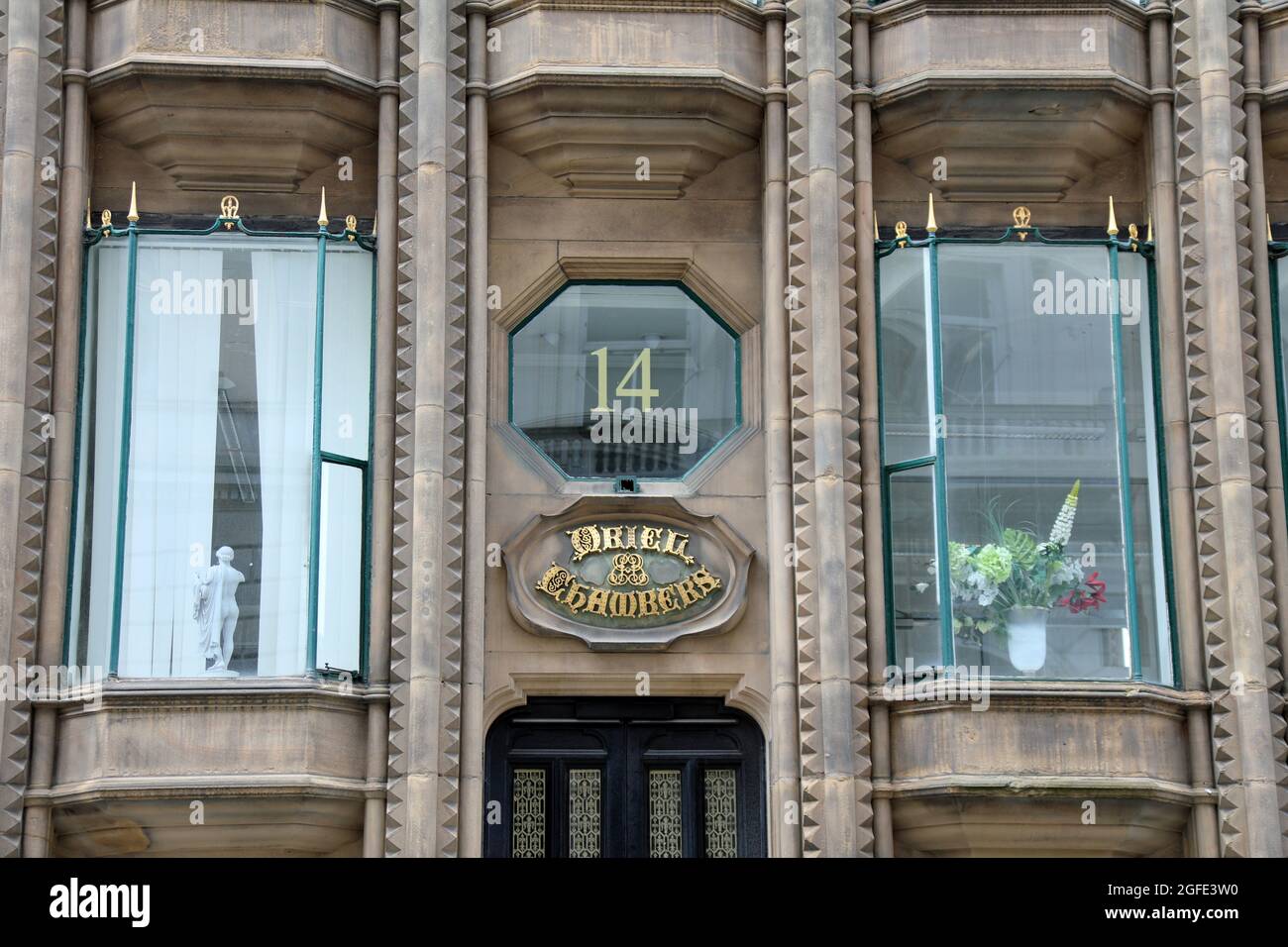 Oriel Chambers in Liverpool Stockfoto