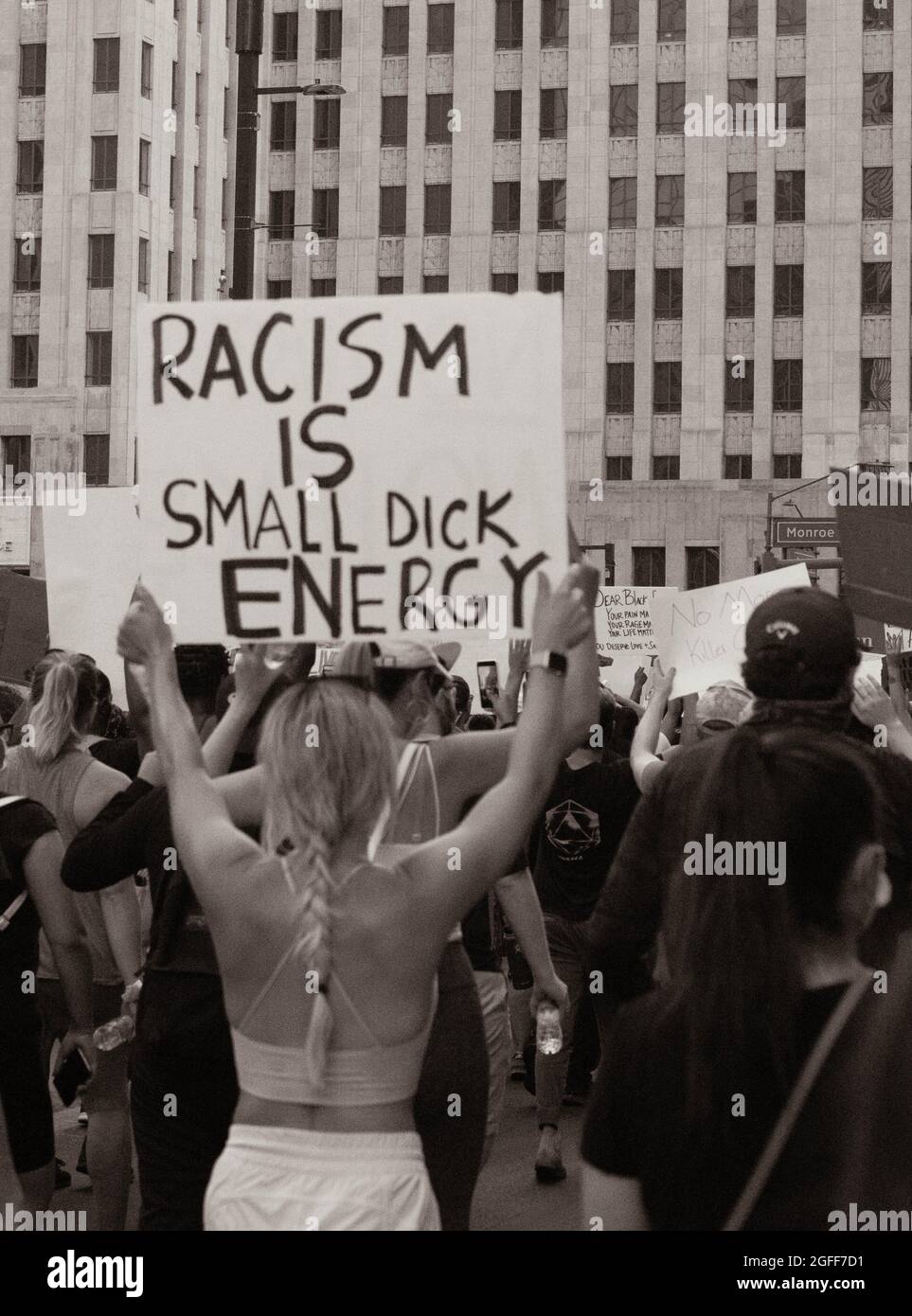 Black Lives Matter Phoenix Protest Stockfoto