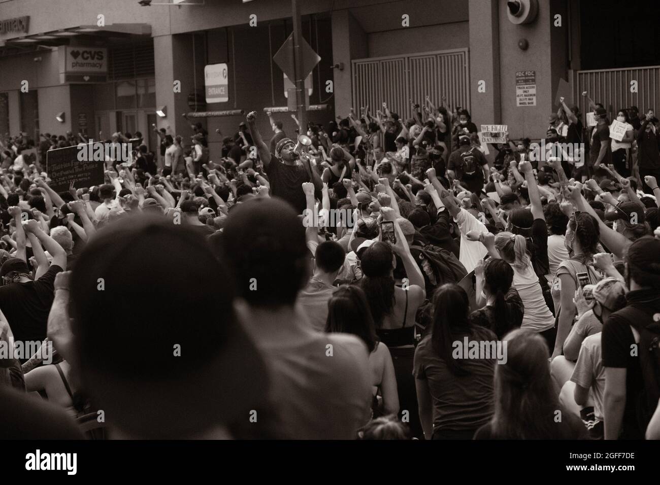 Black Lives Matter Phoenix Protest Stockfoto