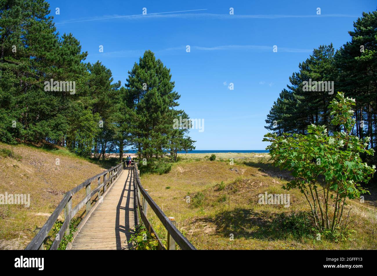 Holkham National Nature Reserve und Holkham Beach, Holkham, Norfolk, East Anglia, England, VEREINIGTES KÖNIGREICH Stockfoto