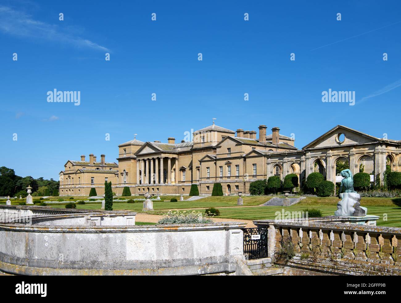 Holkham Hall, Holkham, Norfolk, East Anglia, England, VEREINIGTES KÖNIGREICH Stockfoto