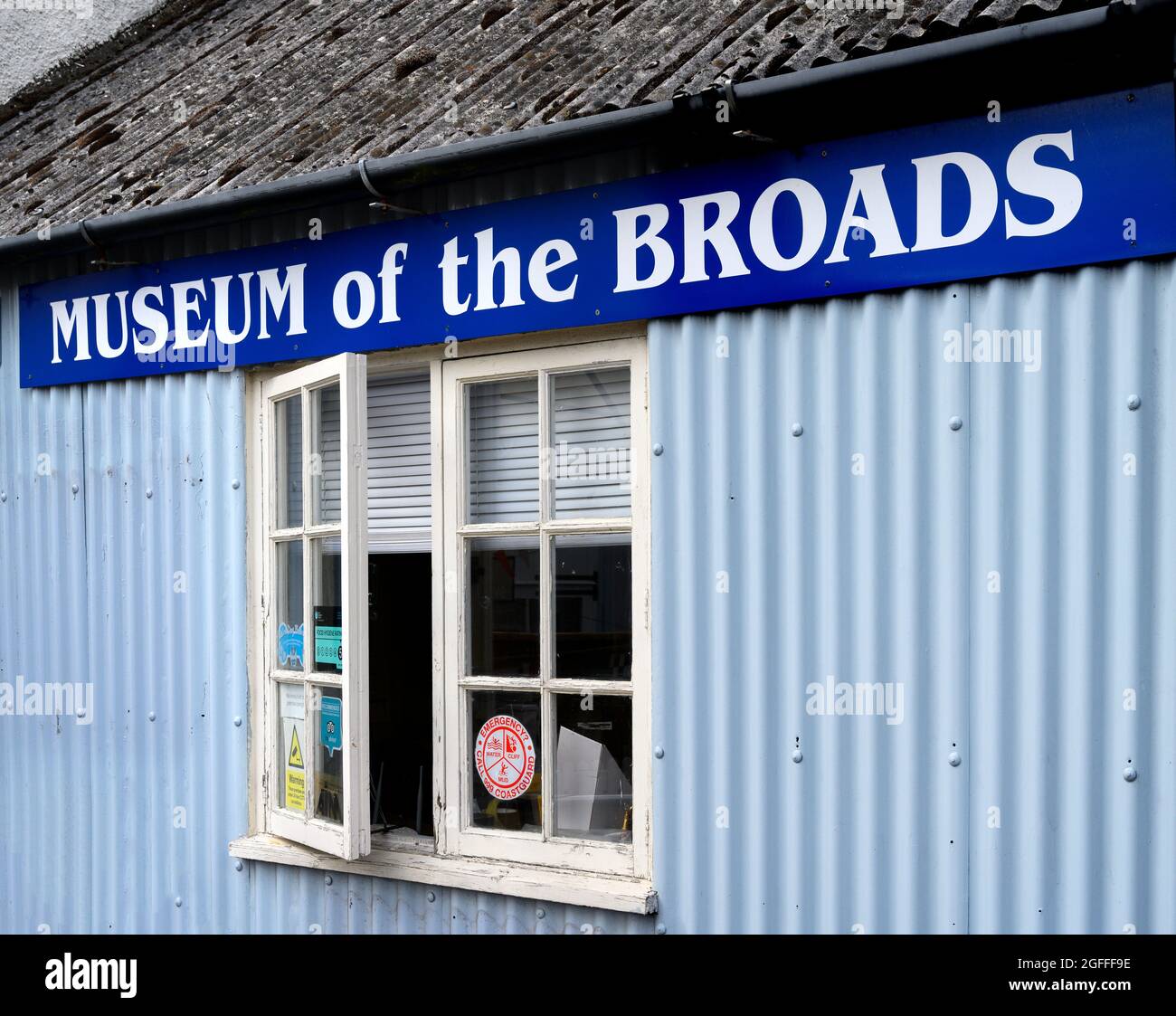 Museum der Broads, Stalham, Norfolk Broads, Norfolk, East Anglia, England, Großbritannien Stockfoto
