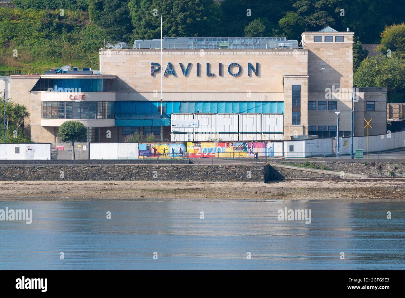 Rothesay Pavilion Restaurierungsprojekt, Rothesay, Isle of Bute, Argyll and Bute, Schottland, VEREINIGTES KÖNIGREICH Stockfoto
