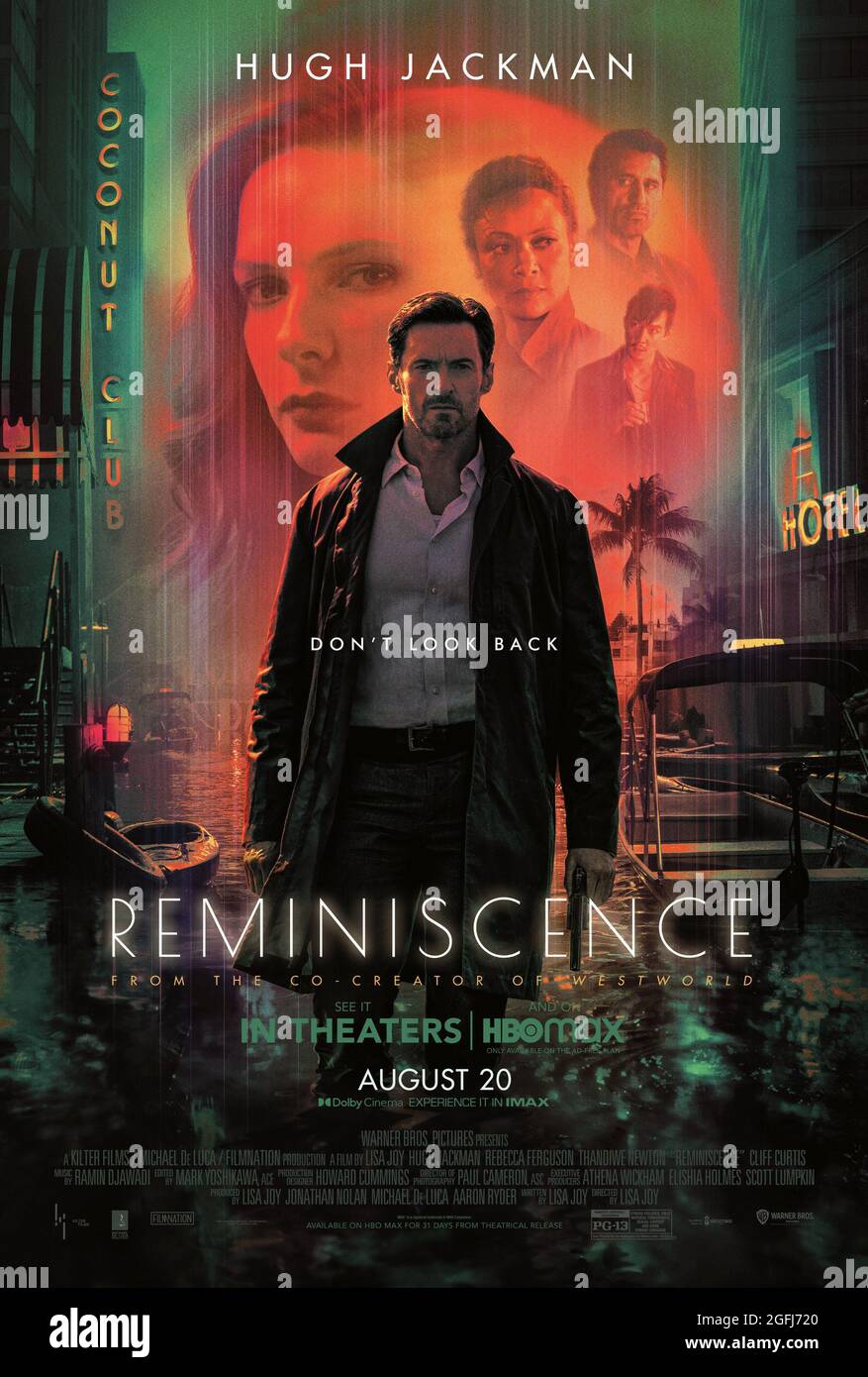 HUGH JACKMAN in REMINISCENCE (2021), Regie: LISA JOY. Kredit: FILMNATION UNTERHALTUNG / Album Stockfoto