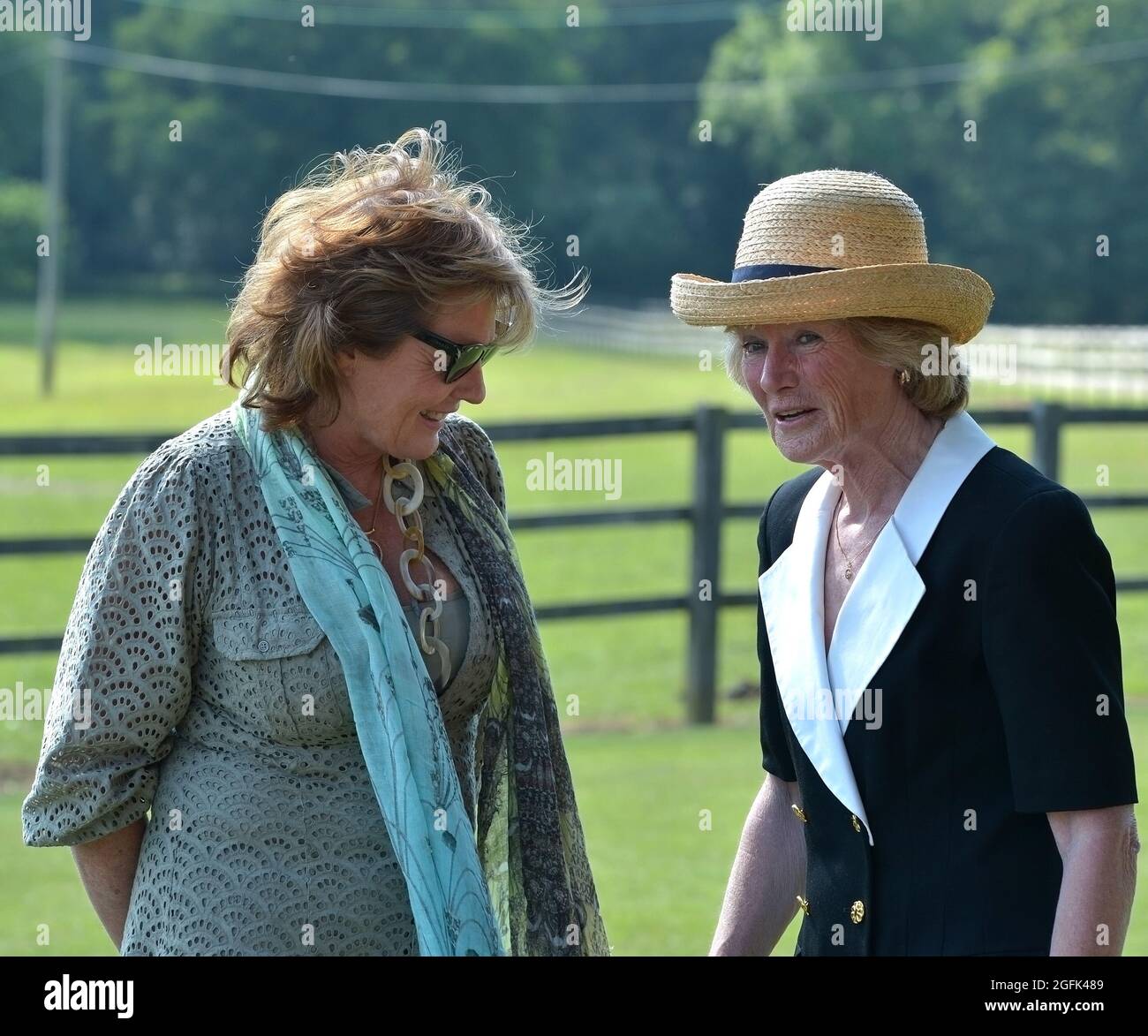 Belvoir Hunt Welpe Show 23.06.21 Stockfoto