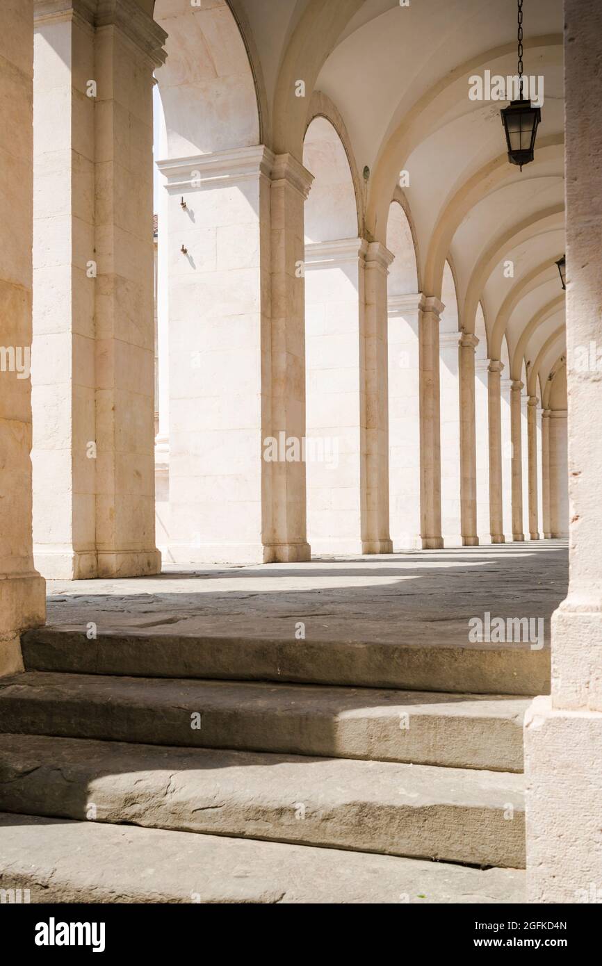 Citta Alta, Bergamo, Italien. Stockfoto