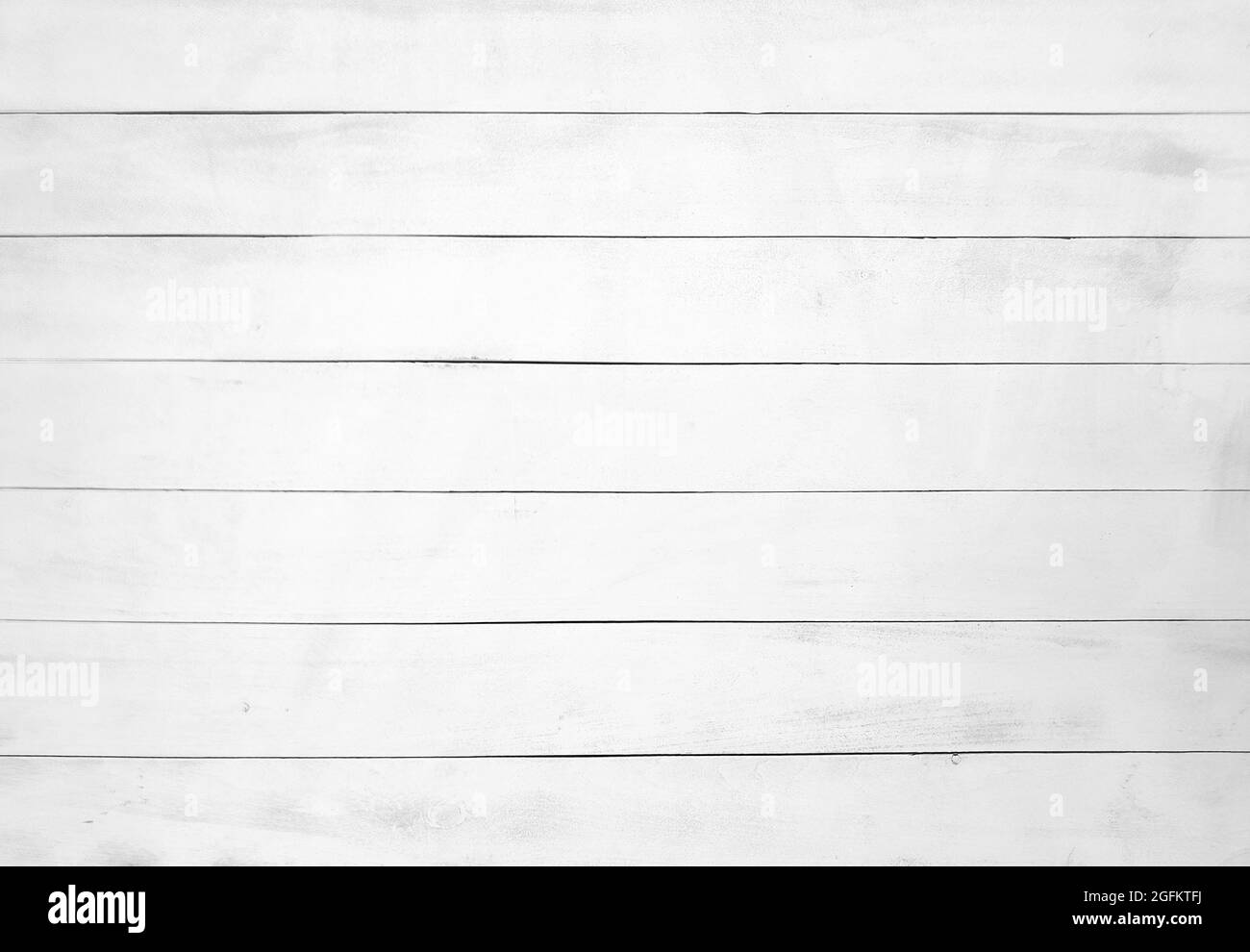 Weiße Textur von verwitterten Holzplanken. Nahaufnahme Stockfoto