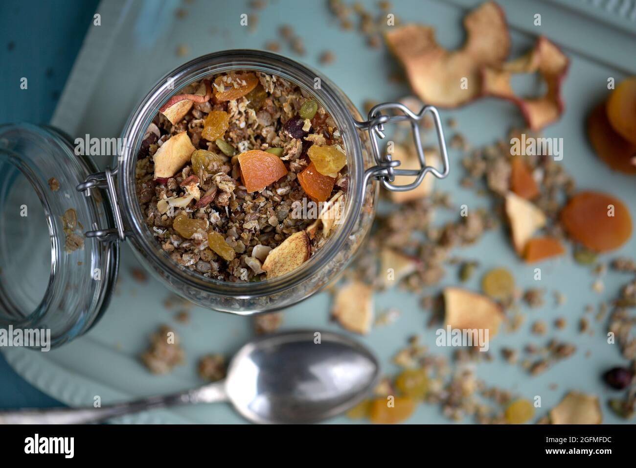 Frühstück Müsli Foto Janerik Henriksson / TT Code 10010 Stockfoto