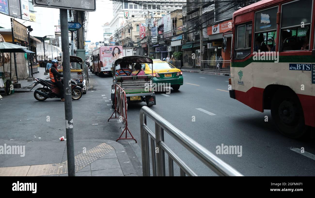 Robinson's Area Bang Rak Charoen Krung Road aka New Road Bangkok Thailand Stockfoto