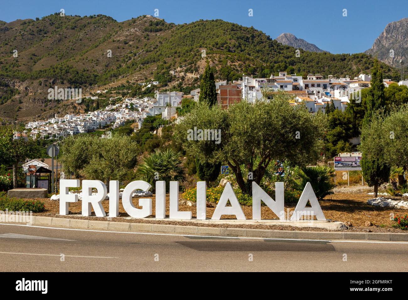 Frigiliana, Nerja Malaga Stockfoto