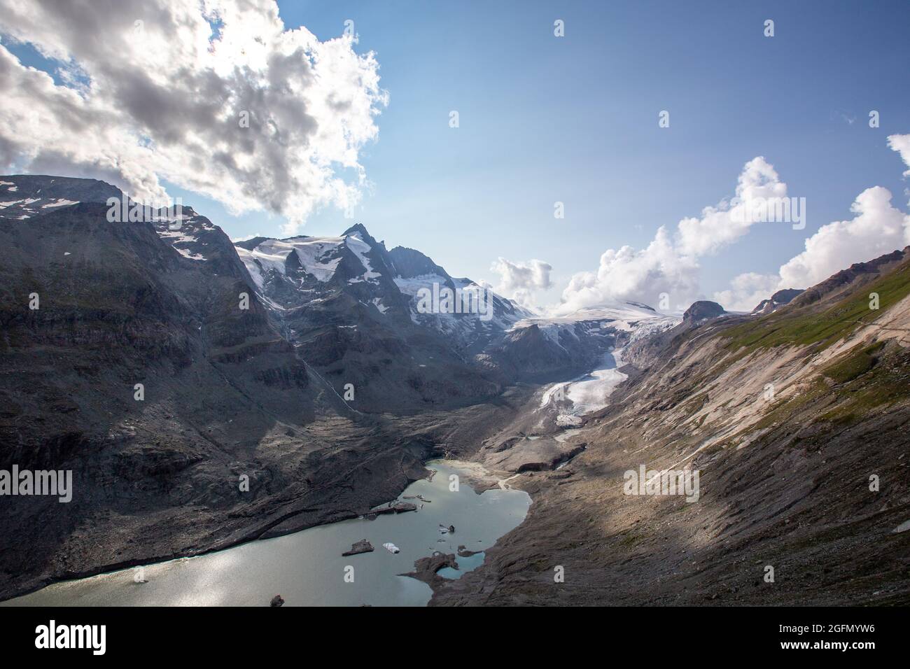 Großglockner Hochalpenstrasse - malerische Alpenstraße in Österreich Stockfoto