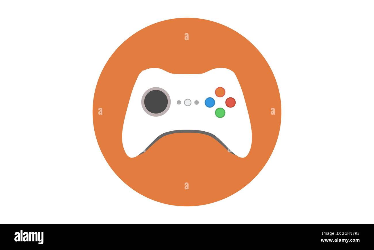 Unterhaltung Gamepad Symbol einfache Stil Vektor Illustration Stock Vektor