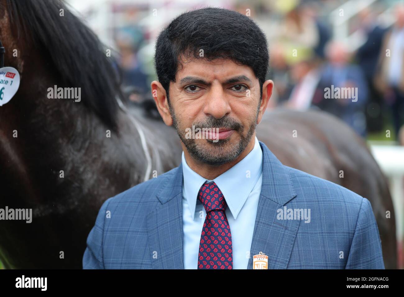 SAEED BIN SUROOR, RENNPFERDETRAINER, 2021 Stockfoto