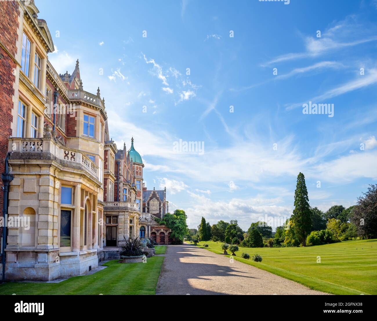 Sandringham House, Sandringham, Norfolk, East Anglia, England, VEREINIGTES KÖNIGREICH Stockfoto