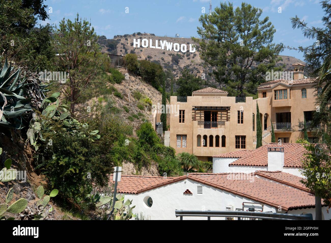 Hollywood Sign, Los Angeles, CA Stockfoto