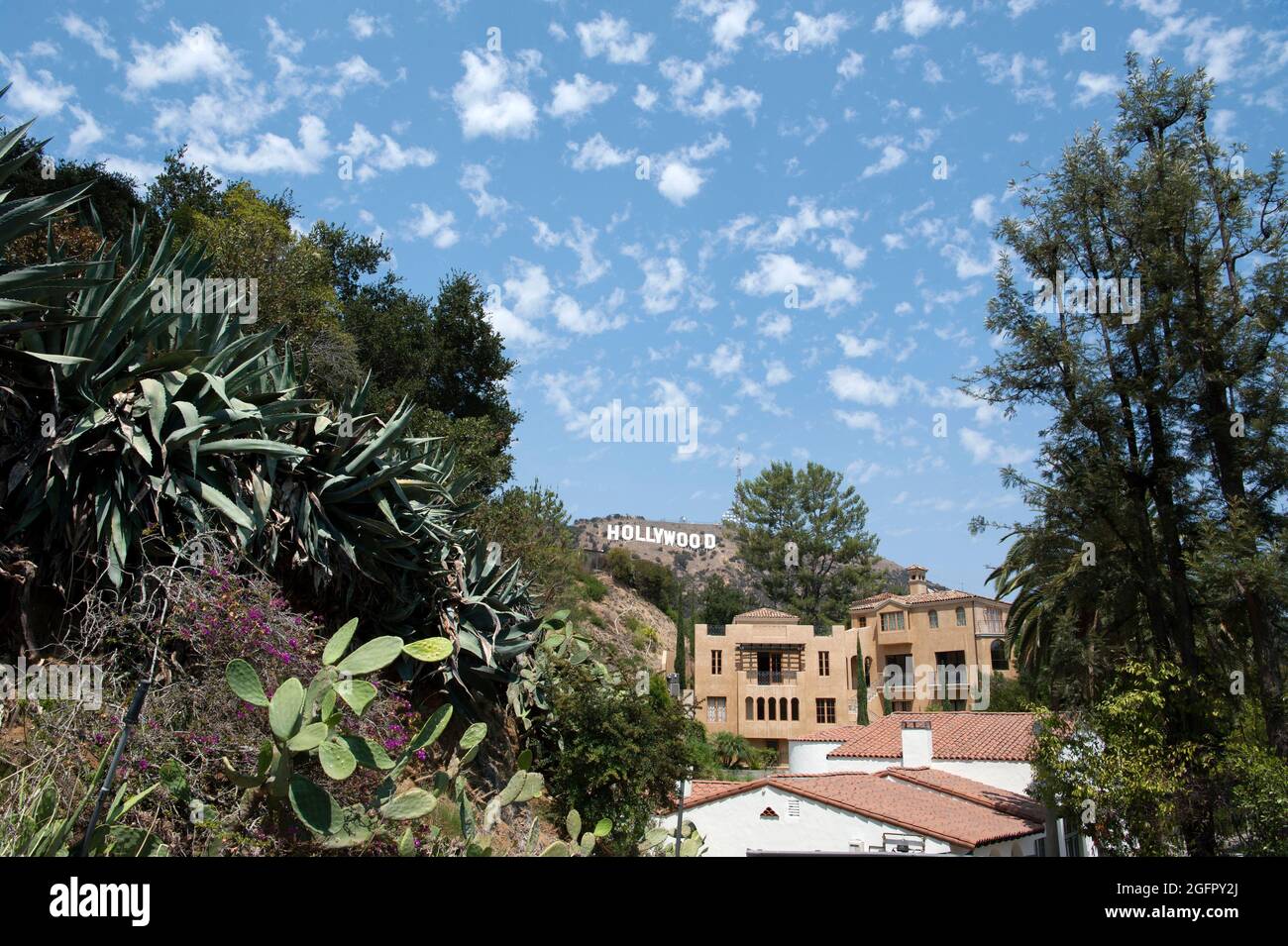 Hollywood Sign, Los Angeles, CA Stockfoto