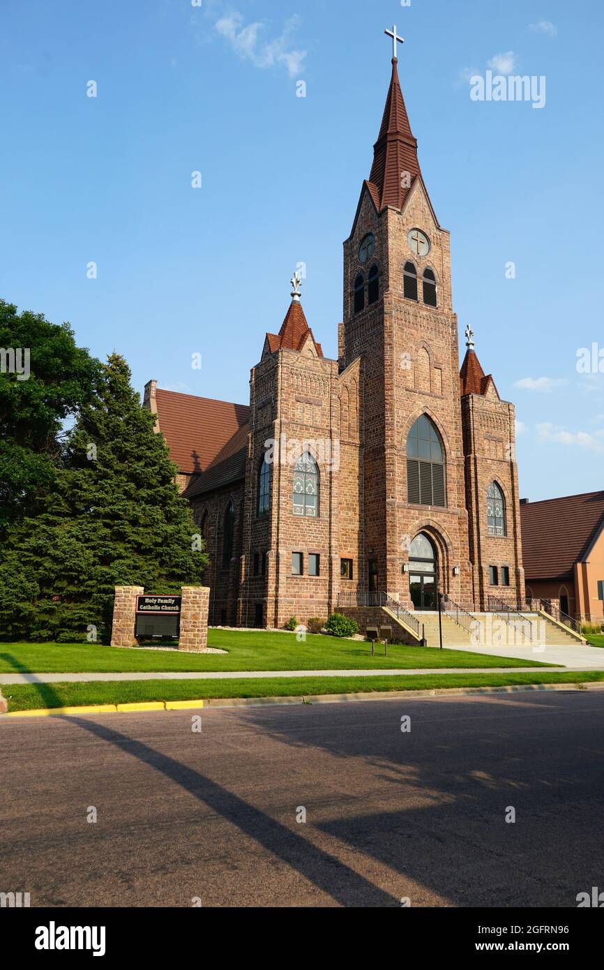 Katholische Kirche Der Heiligen Familie Stockfoto