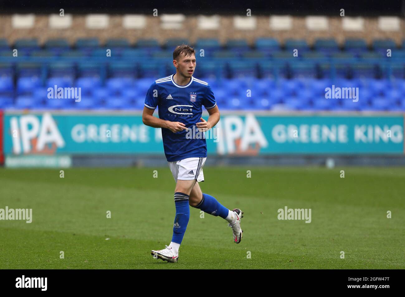 Ben Morris aus Ipswich Town - Ipswich Town U23 gegen Coventry City U23, Professional Development League Two, Portman Road, Ipswich, Großbritannien - 16. August 2021 Stockfoto