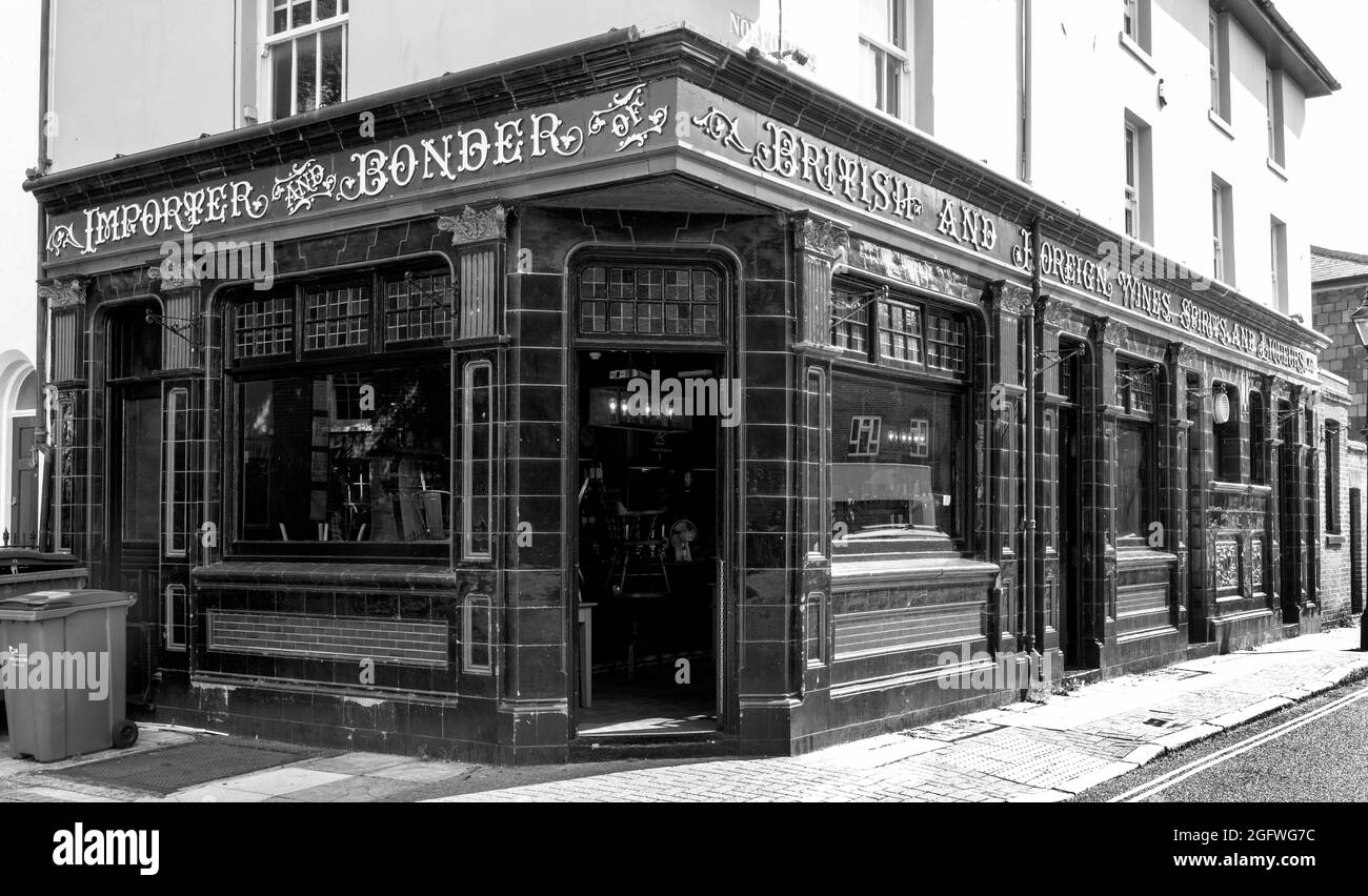 King Street Tavern - öffentliches Haus - King Street, Southsea, Portsmouth, Hampshire, England, VEREINIGTES KÖNIGREICH Stockfoto