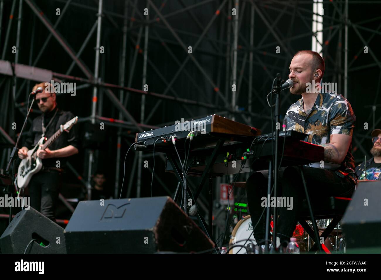 Asgeir lebt während des heutigen Festivals in Turin, Italien Stockfoto