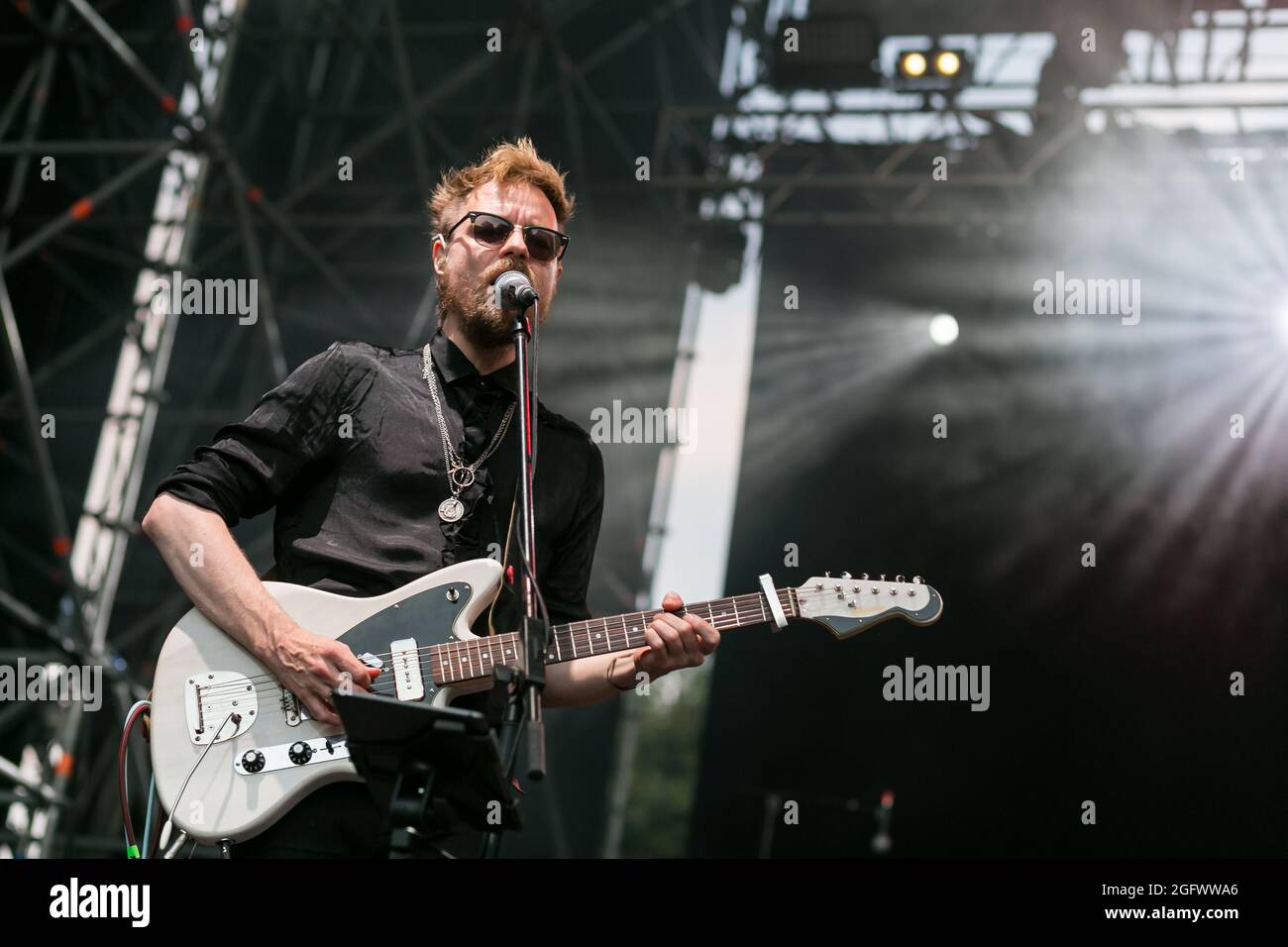 Asgeir lebt während des heutigen Festivals in Turin, Italien Stockfoto