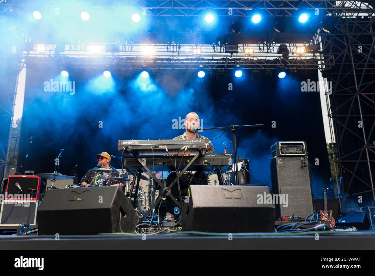 Asgeir lebt während des heutigen Festivals in Turin, Italien Stockfoto