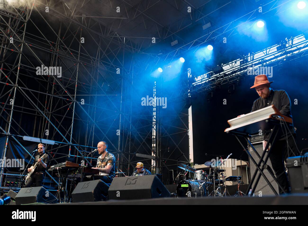Asgeir lebt während des heutigen Festivals in Turin, Italien Stockfoto
