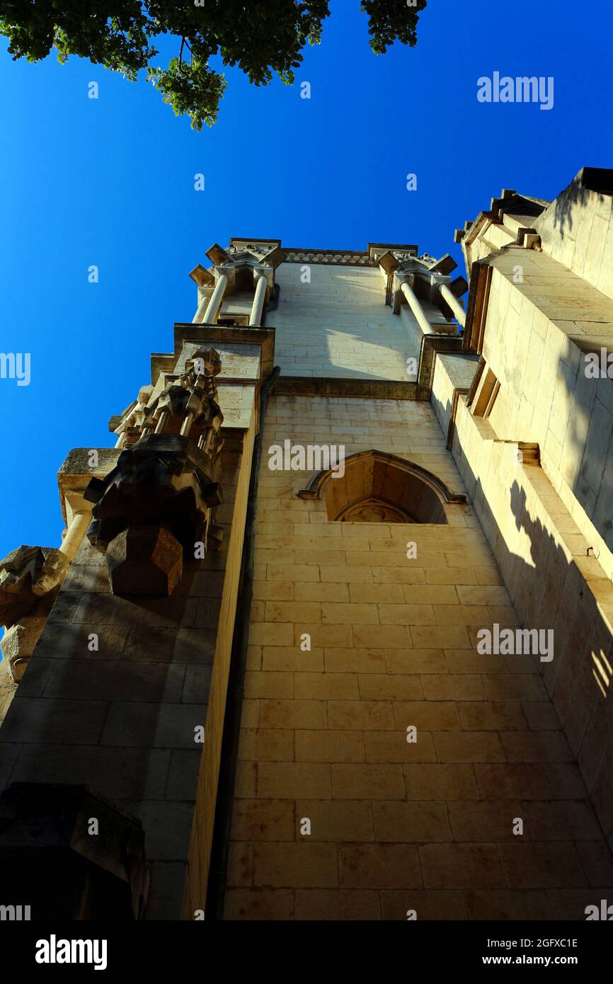 Südseite der Eglise de la Redemption, Lyon, Frankreich Stockfoto