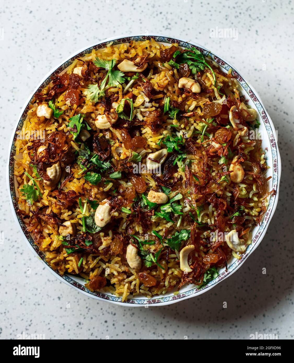 Indische Lebensmittel - KATAR Stockfoto