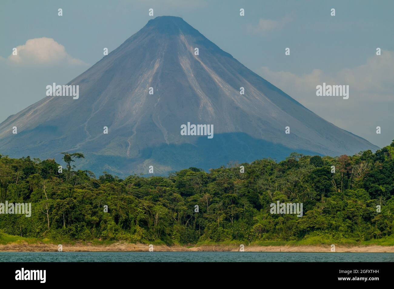 Vulkan Arenal, Costa Rica Stockfoto