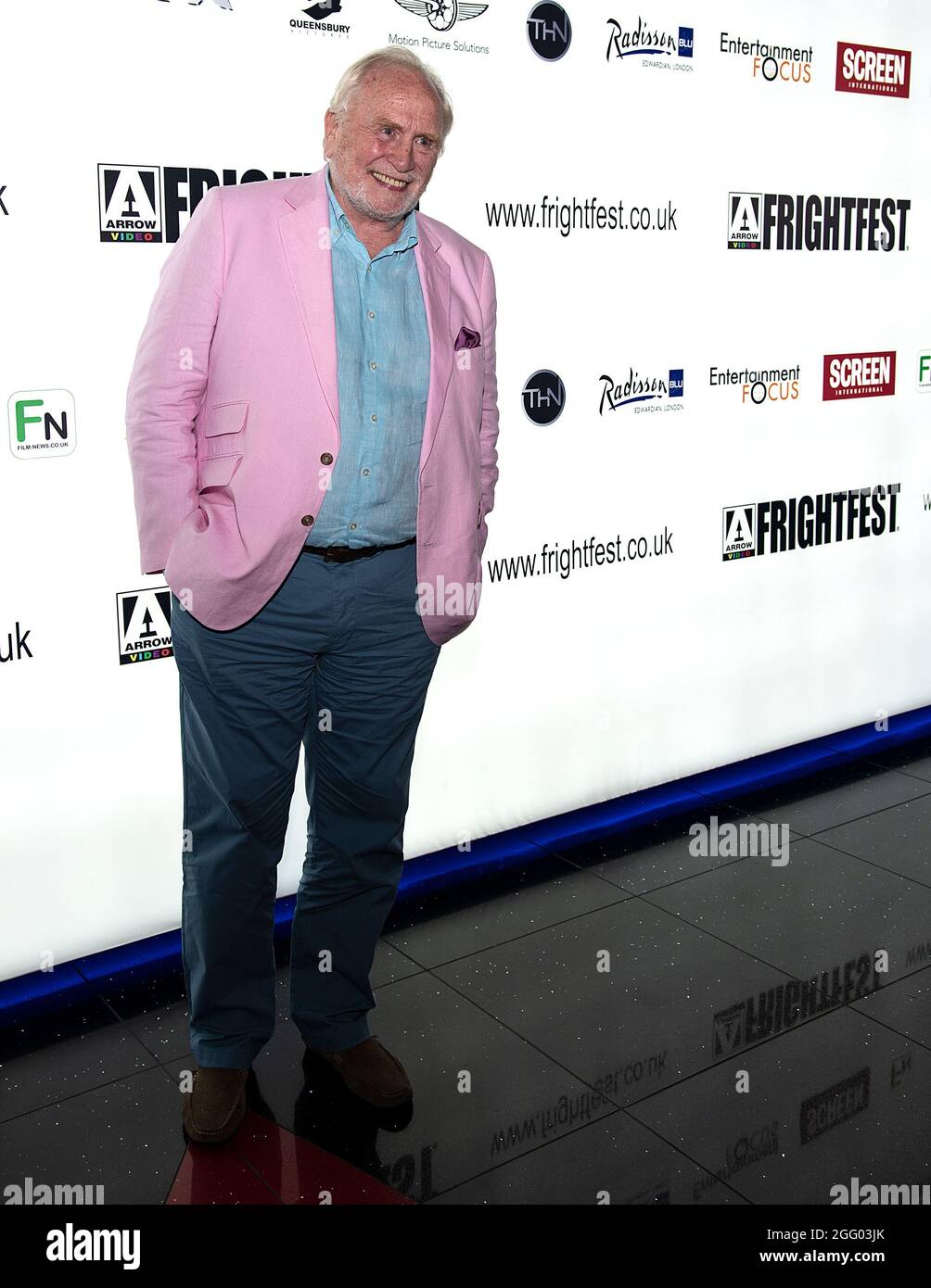 London, Großbritannien. August 2021. James Cosmo nimmt an der Eröffnungsgala des „The Kindred“ Arrow Video FrightFest am Cineworld Leicester Square in London Teil. (Foto von Loredana Sangiuliano/SOPA Images/Sipa USA) Quelle: SIPA USA/Alamy Live News Stockfoto