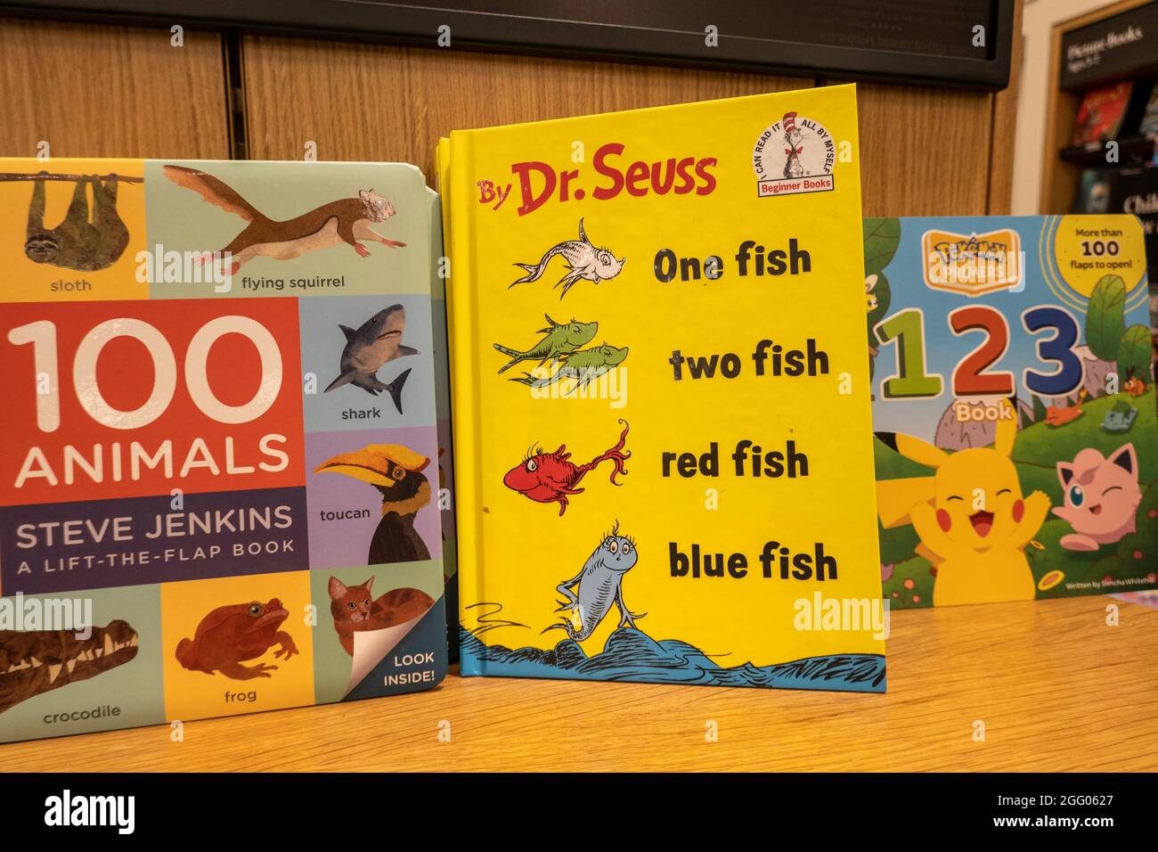 AmazonBooks Store in der West 34th Street, NYC, USA Stockfoto