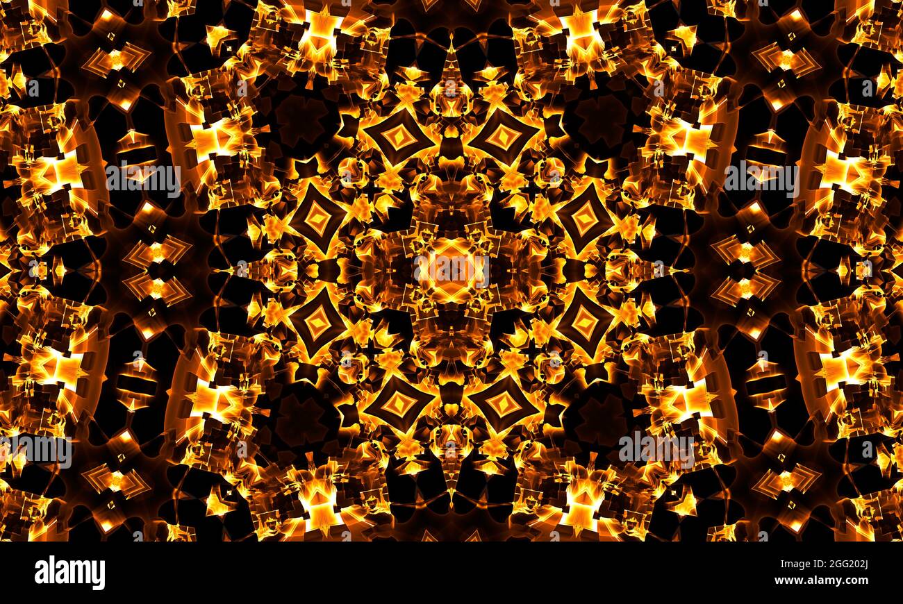 Abstract cool Kreuz Kaleidoskop Motiv X, super Auflösung für Ihr Projekt. Stockfoto