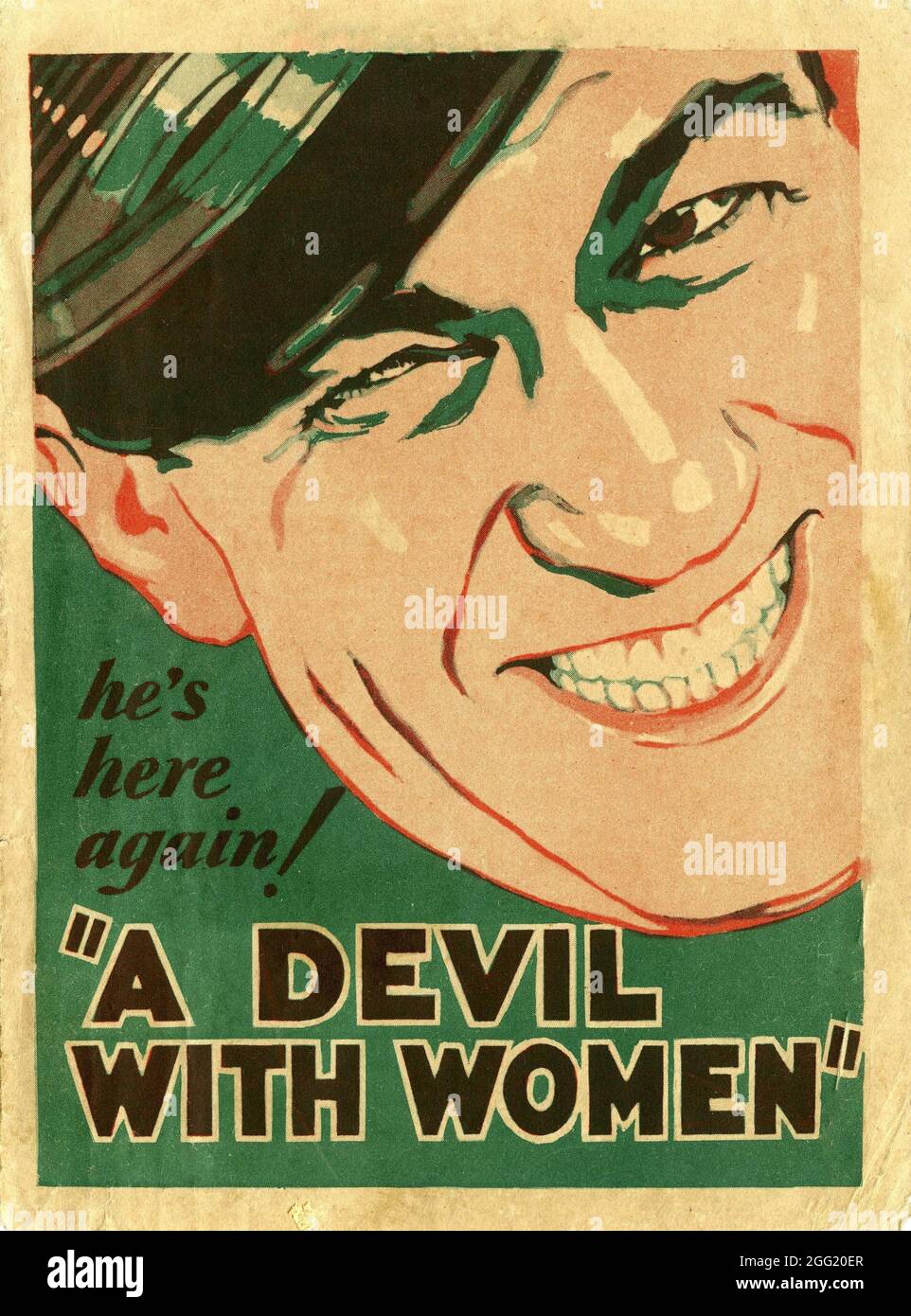 VICTOR McLaglen in A DEVIL WITH WOMEN 1930 Regie IRVING CUMMINGS Story Dust and Sun von Clements Ripley Dialog / Drehbuch Henry Johnson und Dudley Nichols Fox Film Corporation Stockfoto