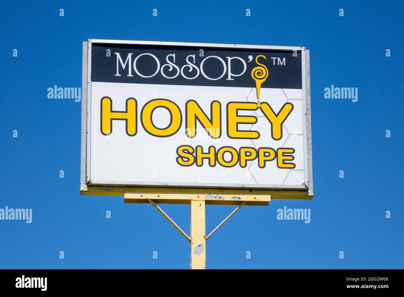 Mossops Honey Shoppe Tauriko Neuseeland Stockfoto