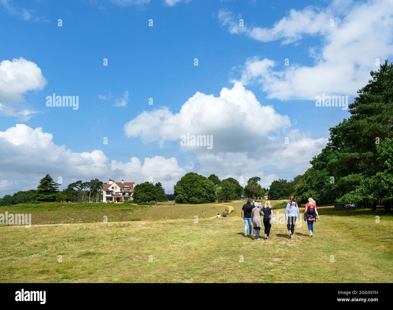 Sutton Hoo, Suffolk, East Anglia, England, Großbritannien Stockfoto