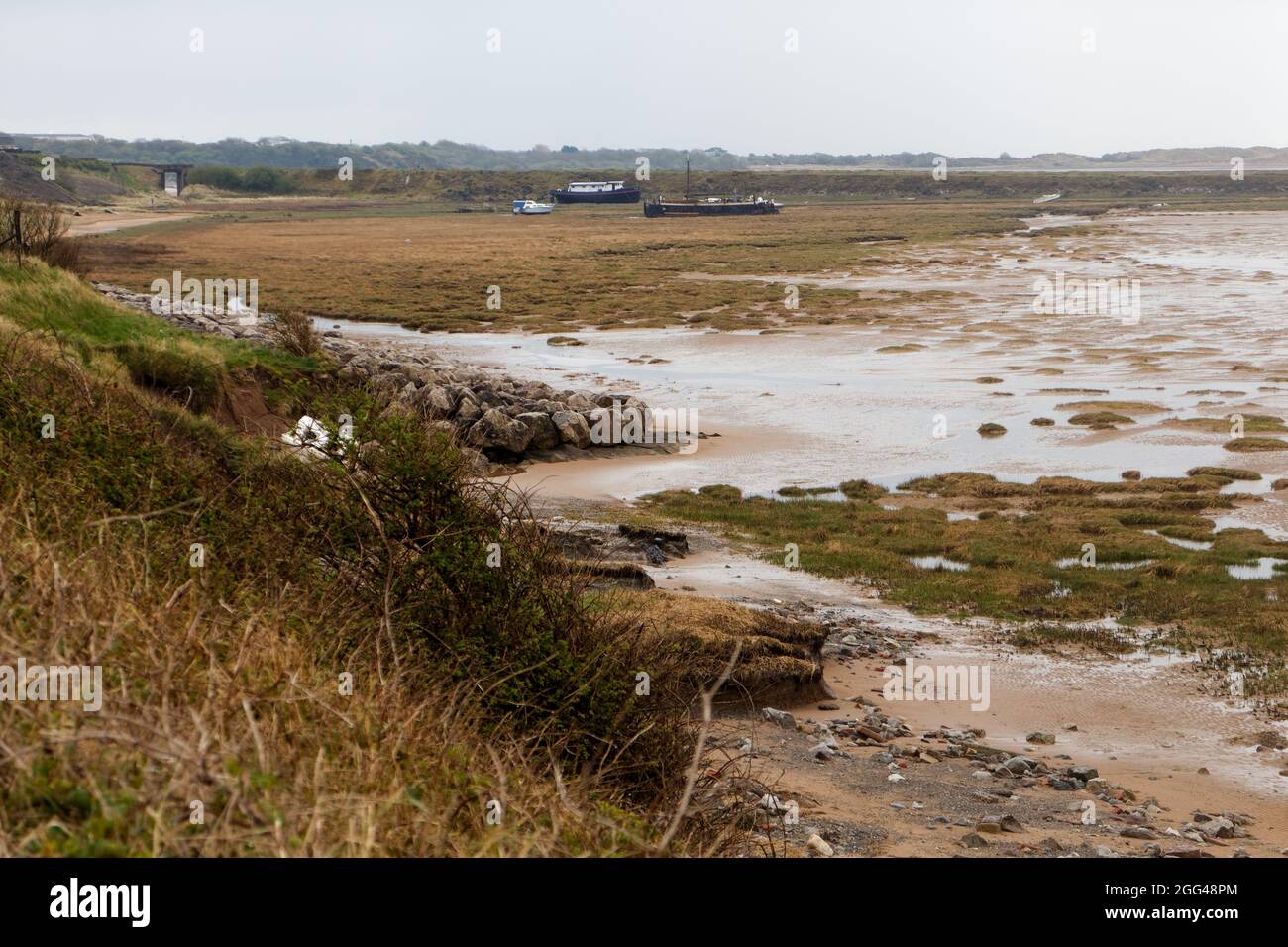 Der stillgelegte Askam Pier, bei AskaminFurness, wurde aus