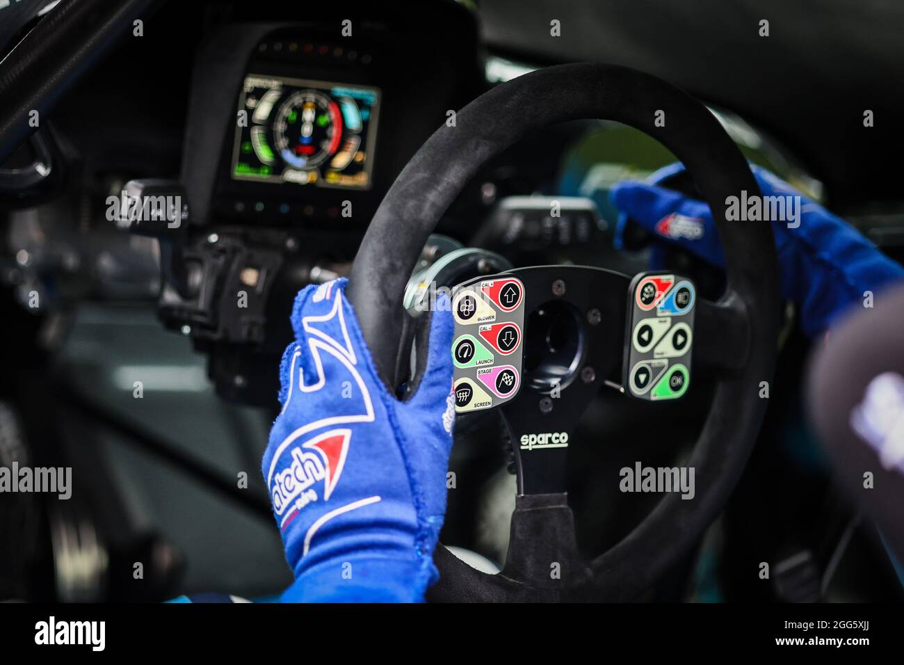 47 Nick LOOF (DEU), Hugo MAGALHAES (PRT), Ford Fiesta Rally4, während der European Rally Championship 2021 ERC Barum Rallye, vom 27. Bis 29. August, in Zlin, Tschechische Republik - Foto Jorge Cunha / DPPI Stockfoto