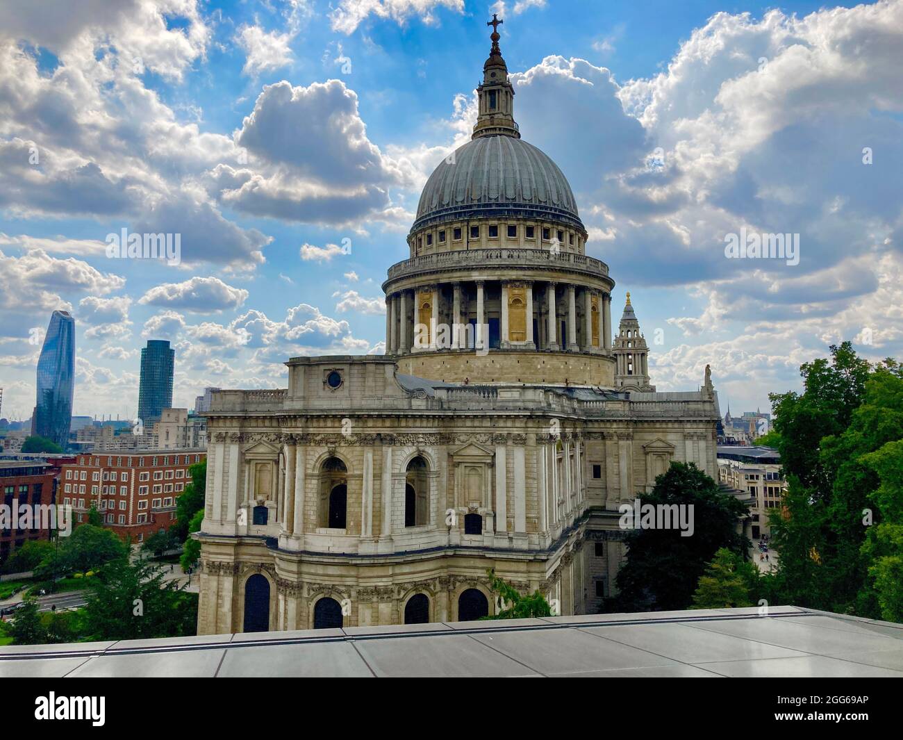 St Paul’s Cathedral, St Paul’s Kirchhof, London EC4M 8AD, Großbritannien Stockfoto