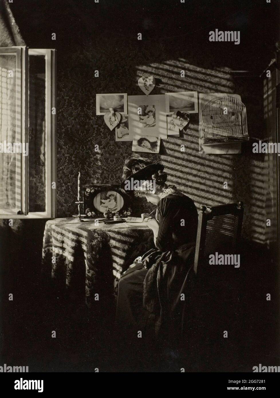 Sonnenstrahlen - Paula, Berlin 1889 von Alfred Stieglitz Stockfoto