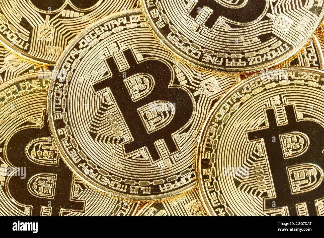 Bitcoin Krypto Währung online bezahlen digitales Geld Kryptowährung Geschäft Finanzen Bit Münze Stockfoto