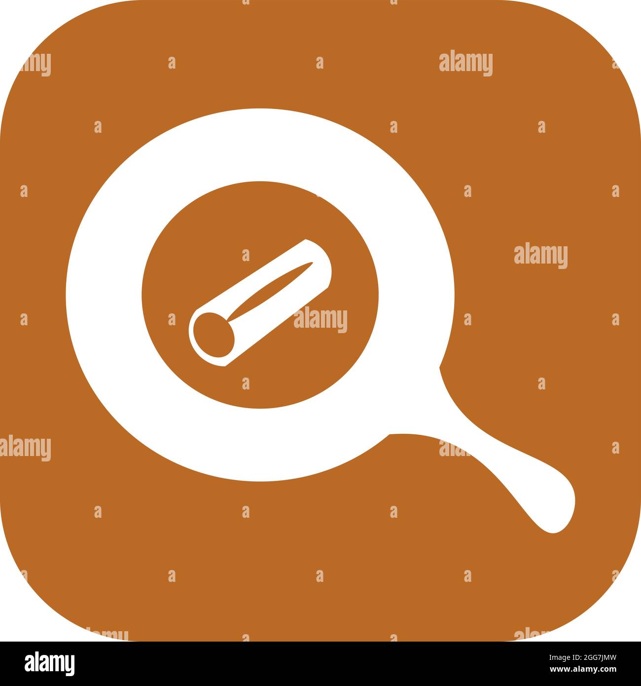 Pasta kochen, Symboldarstellung, Vektor auf weißem Hintergrund Stock Vektor