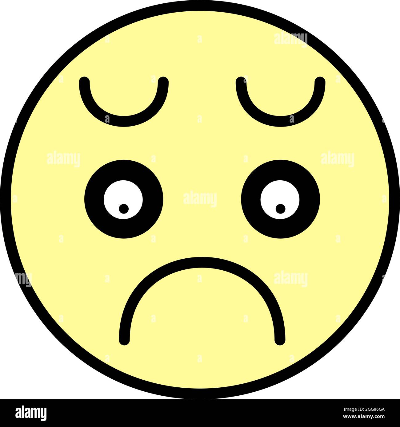 Trauriger emoji Fotos und Bildmaterial in hoher Auflösung Alamy